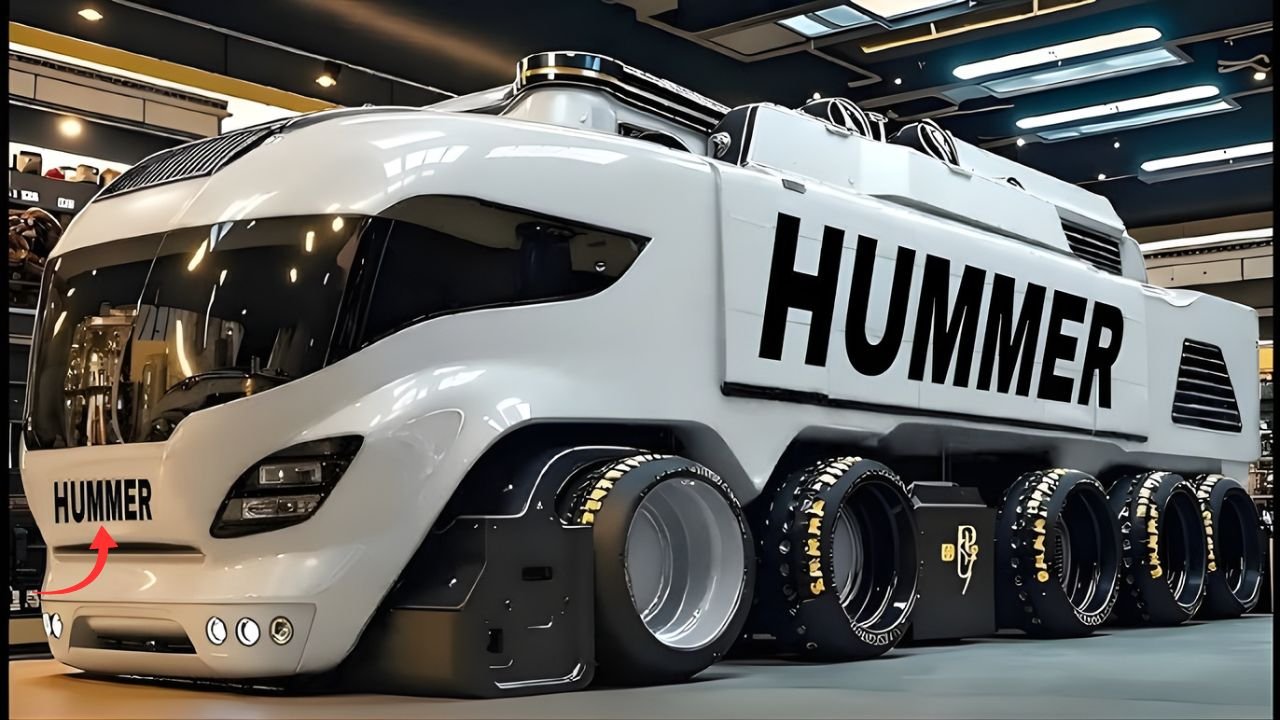 Hummer H1 Motorhome 2026 Revealed: Luxury Expedition RV with 480-Mile Driving Range