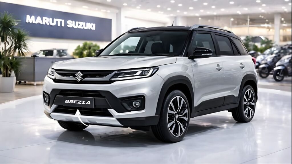 New Maruti Brezza 2026: Modern Design, Smart Features and Up to 25 KMPL Mileage