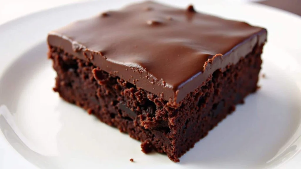 10 Minute Chocolate Cake