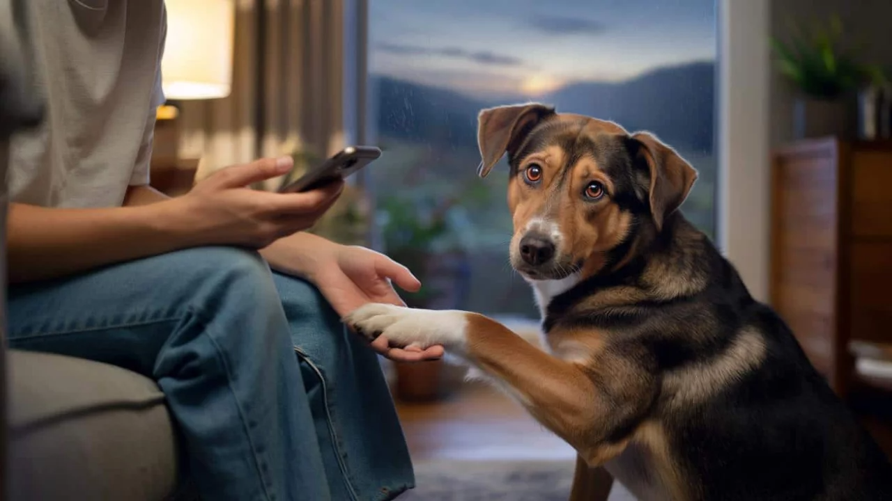 Why Your Dog Keeps Giving You Its Paw