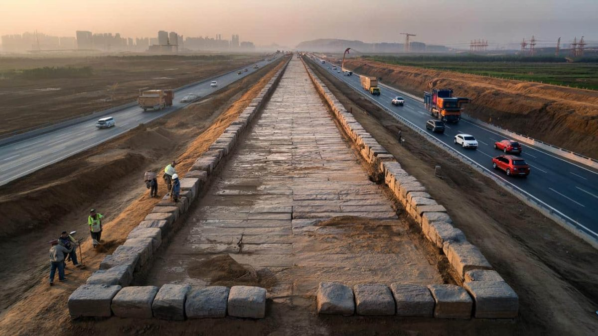 Ancient Han Dynasty Road Discovery