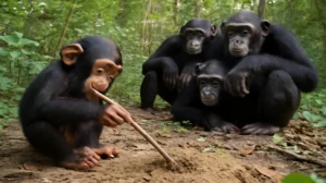 Young Chimpanzees Leading the Way