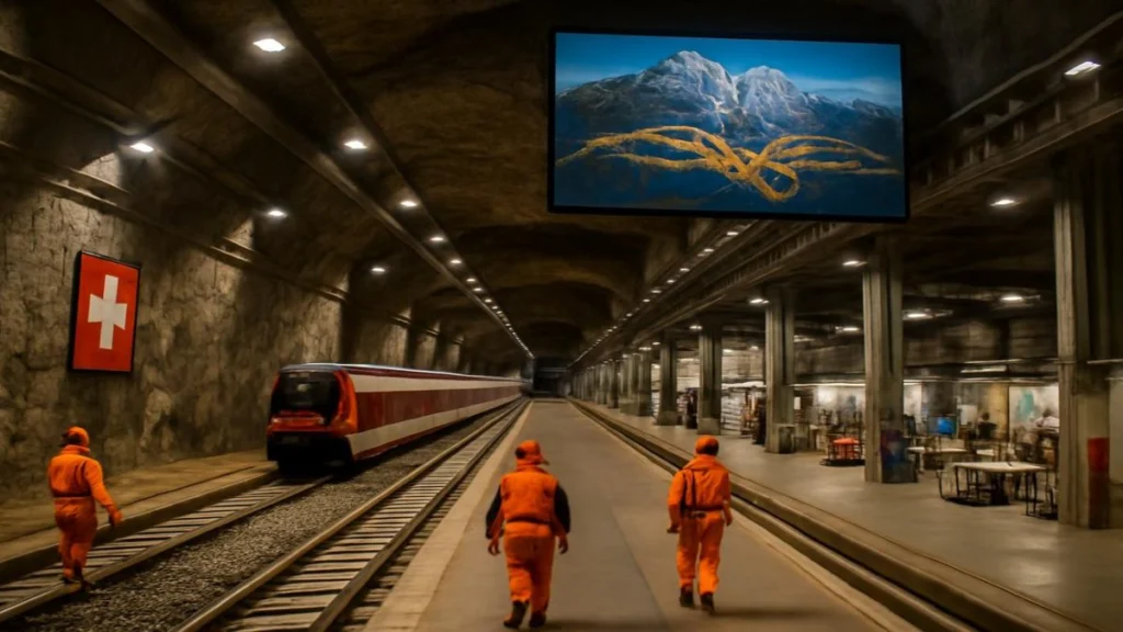 Switzerland’s Hidden Underground Cities